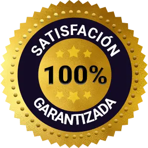 Satisfacción 100% garantizada
